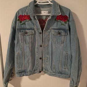 TNA Jean Jacket- Size large